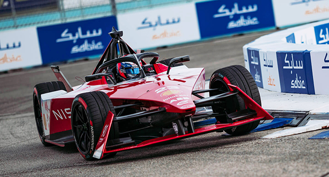 Formula E racing car