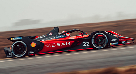 Formula E racing car