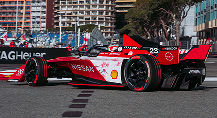 Formula E racing car